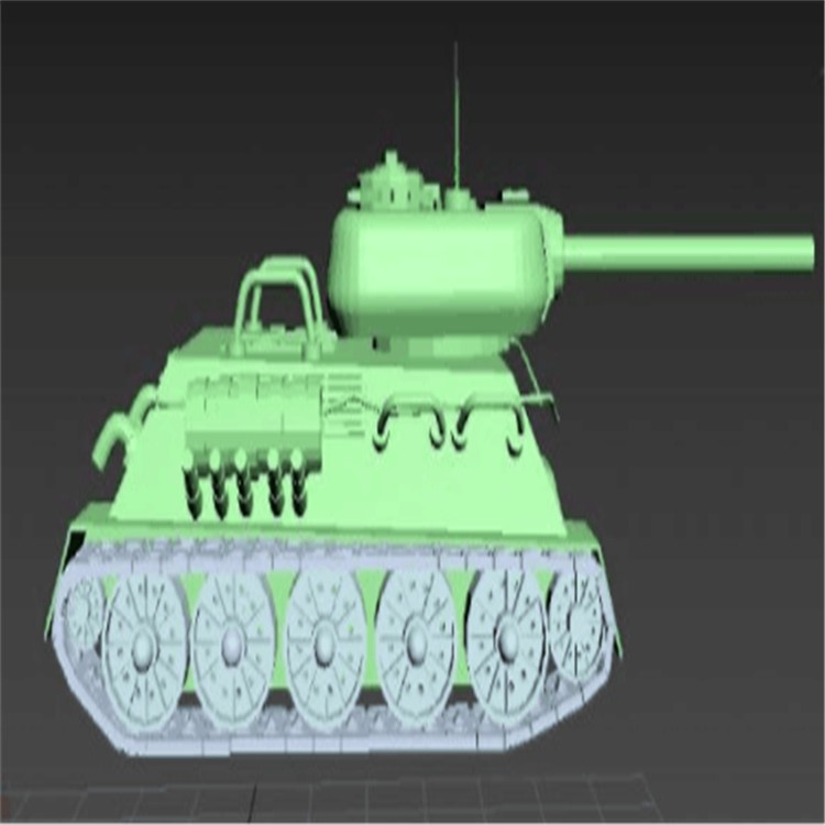 南明充气军用坦克模型